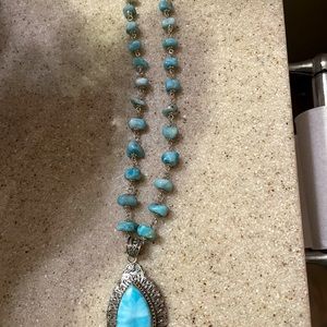 Larimar Necklace